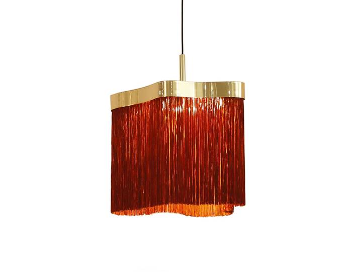 CONTARDI lampe à suspension ARCIPELAGO MAIORCA (Homard - Laiton poli)
