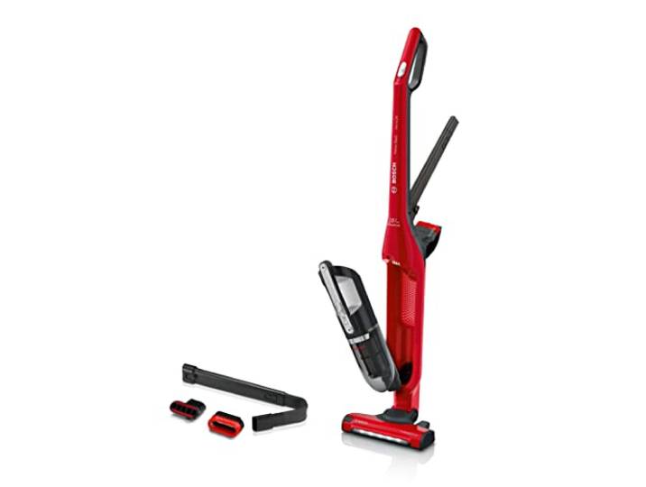 Bosch BBH3ZOO28 Série 4 Flexxo - Aspirateur balai 2en1\, portée de main