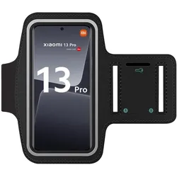 SmartFitness Xiaomi 13 Pro Handy Sport Armband, Smartphone Sportarmband, Schwarz