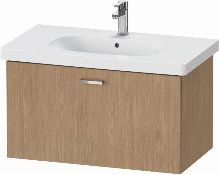 Duravit XBase Waschtisch-Unterschrank XB607105252 80x44,8x45,8cm, europäische Eiche, 1 Auszug