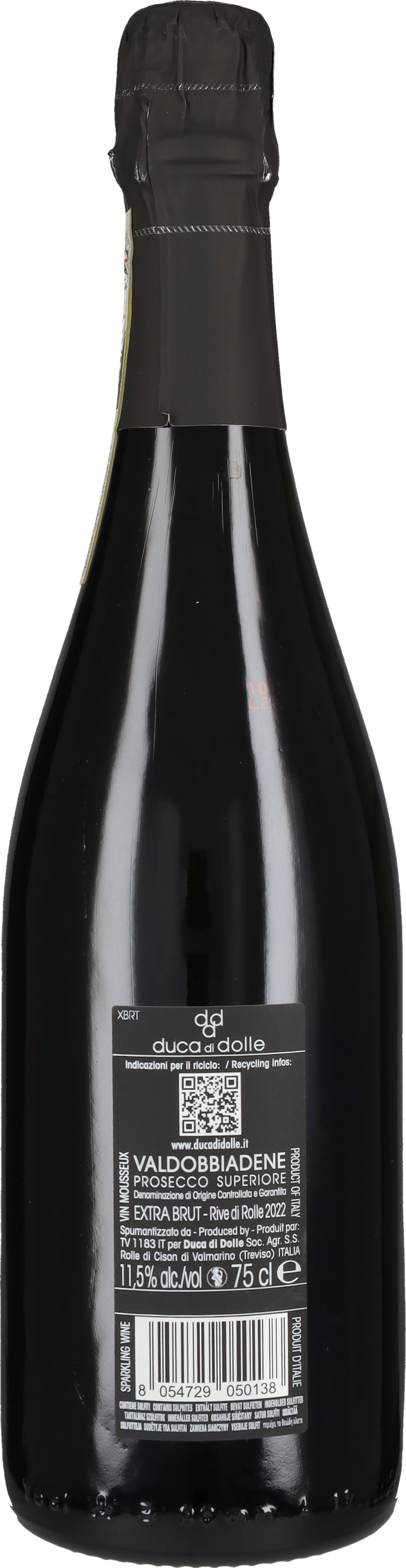 Prosecco di Valdobbiadene Extra Brut 'XBRT' Duca di Dolle
