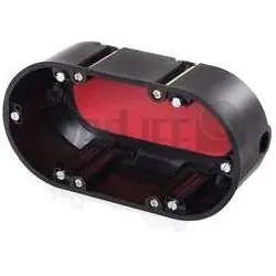 Pipelife, Abzweigdose, Dopp.Instsd.Frässloch BS118 Ø74mm T54mm 7500003