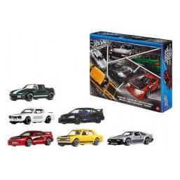 Hot Wheels Silber Japan 6er-Pack (68701555)