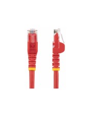 StarTech.com 1.5 m CAT6 Cable Red Patch Cord Snagless ETL Verified Patch-Kabel RJ-45 M bis M m UTP CAT 6 ohne Haken Rot (N6PATC150CMRD)