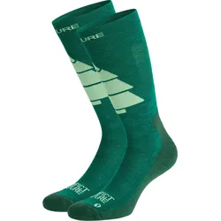 PICTURE WOOLING Socken 2026 smoke pine - 40-43