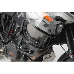 SW-Motech Oberer Sturzbügel für orig. KTM Sturzbügel - Schwarz. KTM 1290 SAdv R/ S (16-), 1090 Adv (16-).