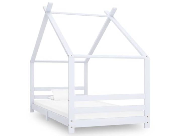 WXGTBKPR Kiefer Massivholz Kinderbett 90x200 cm Spielhaus Design Lattenrost inklusive, Für Spielzimmer & Leseecken, Stabiler Rahmen