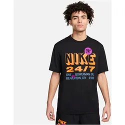 NIKE Hyverse Dri-FIT UV kurzarm Fitnessshirt Herren 010 - black S