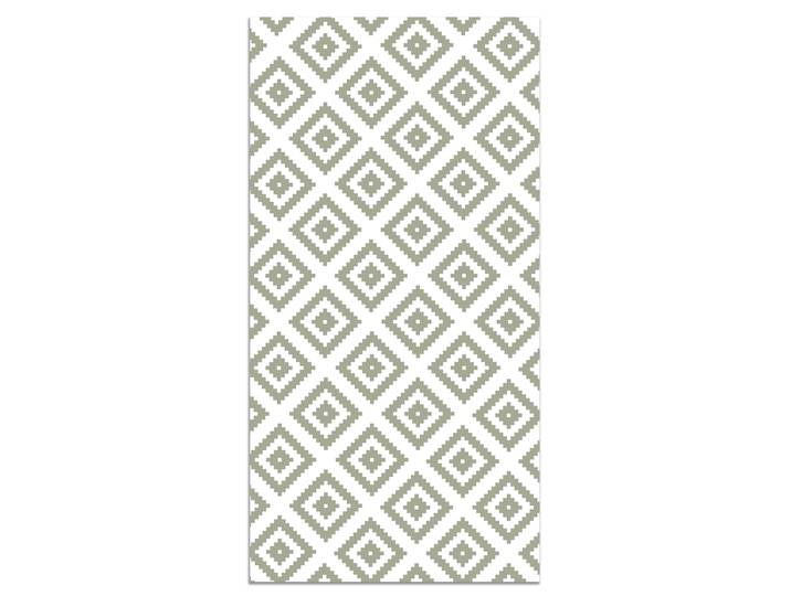 Tapis vinyle carrés verts 140x200cm