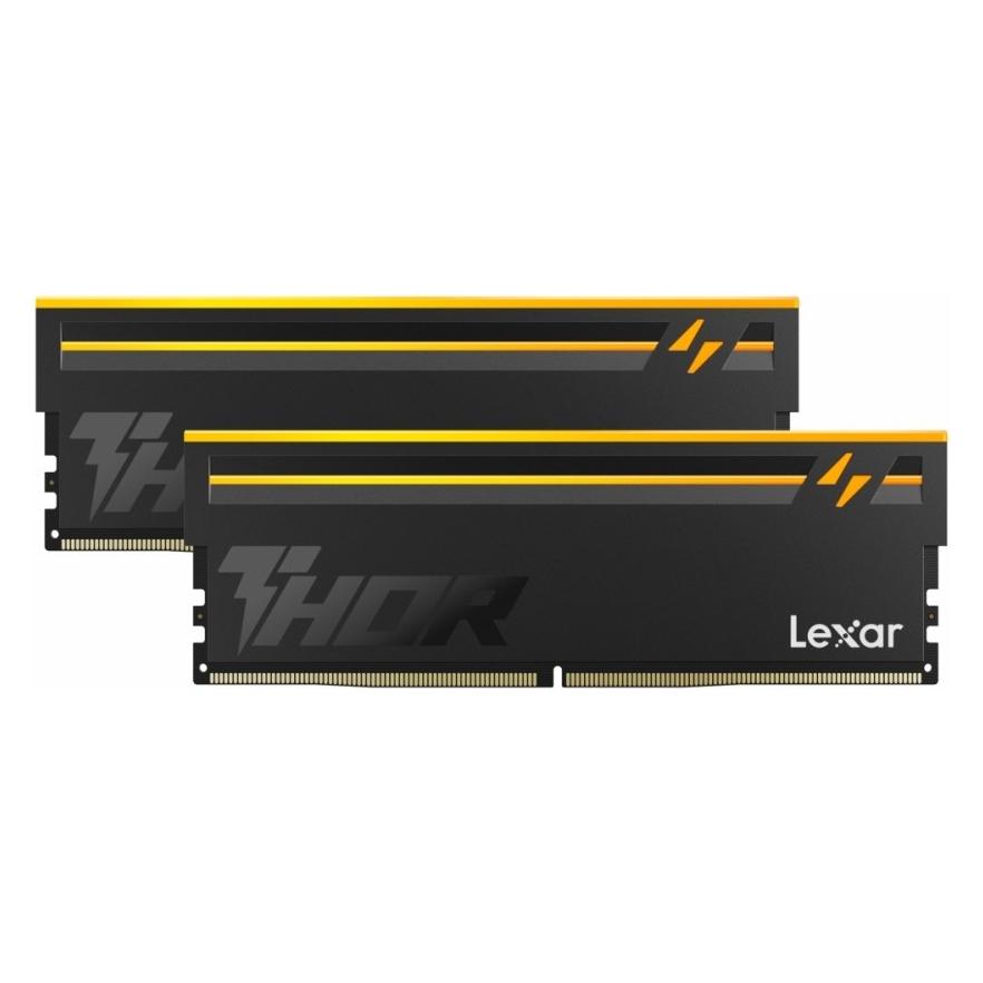 Lexar Memory DDR5 THOR2.0 Gaming RGB 32GB(2*16GB)/7200 CL38 (2 x 16GB, 7200 MHz, DDR5-RAM, DIMM) (LD5U16G72C38BV-RGD)