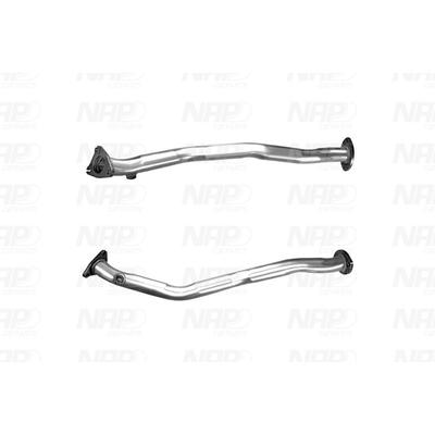NAP Abgasrohr caf10521 für MAZDA
