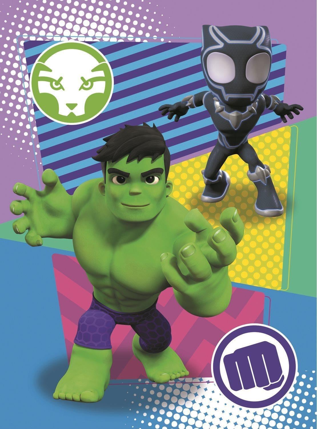 TREFL Puzzel Amazing Spidey, Hulk en Black Panther, 20 stukjes