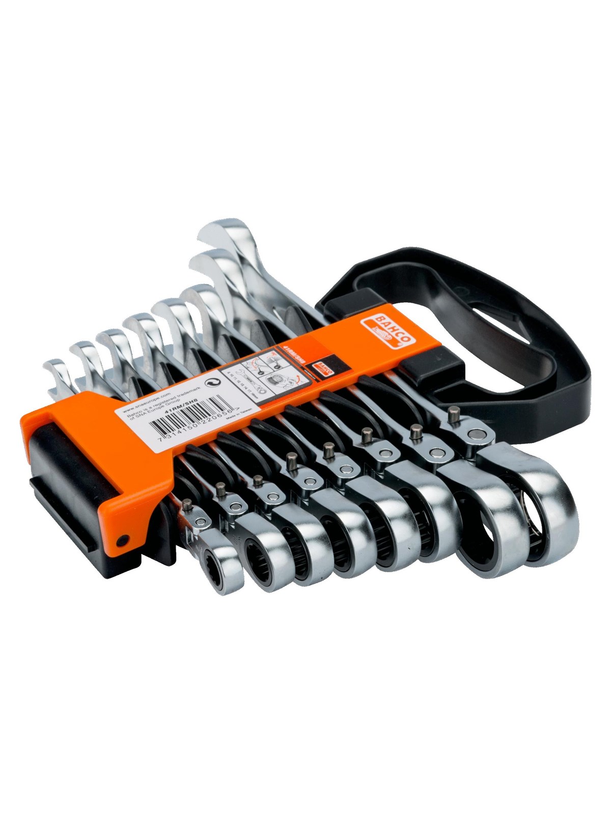 BAHCO Ring Spanner Set flex head