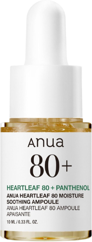 Anua Sérum Hidratante Calmante com 80% Extrato de Heartfeaf + Pantenol 10ml