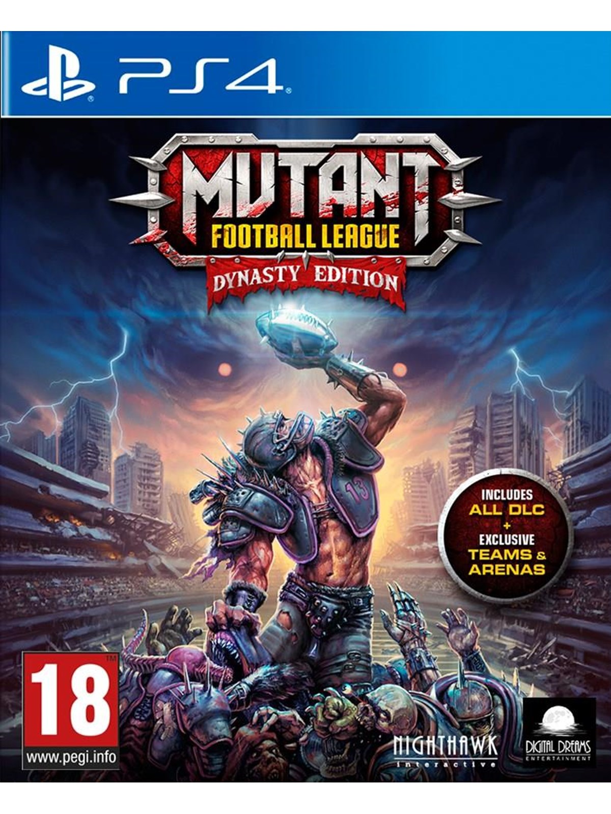 Mutant Football League - Dynasty Edition - Sony PlayStation 4 - Sport - PEGI 18