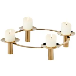 Philippi Design Kerzenständer LA SERENA - gold - Edelstahl