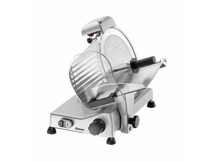 Bartscher Aufschnittmaschine 275 Plus Gastro Aufschnittmaschine – Gastro Aufschnittmaschine, Mixer & Küchenmaschine – silber