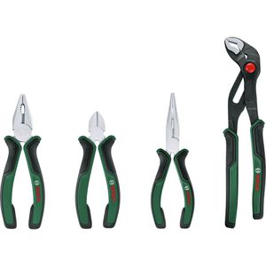 Bosch Zangenset 1600A02W7K, 4 Zangen, 160 - 250 mm