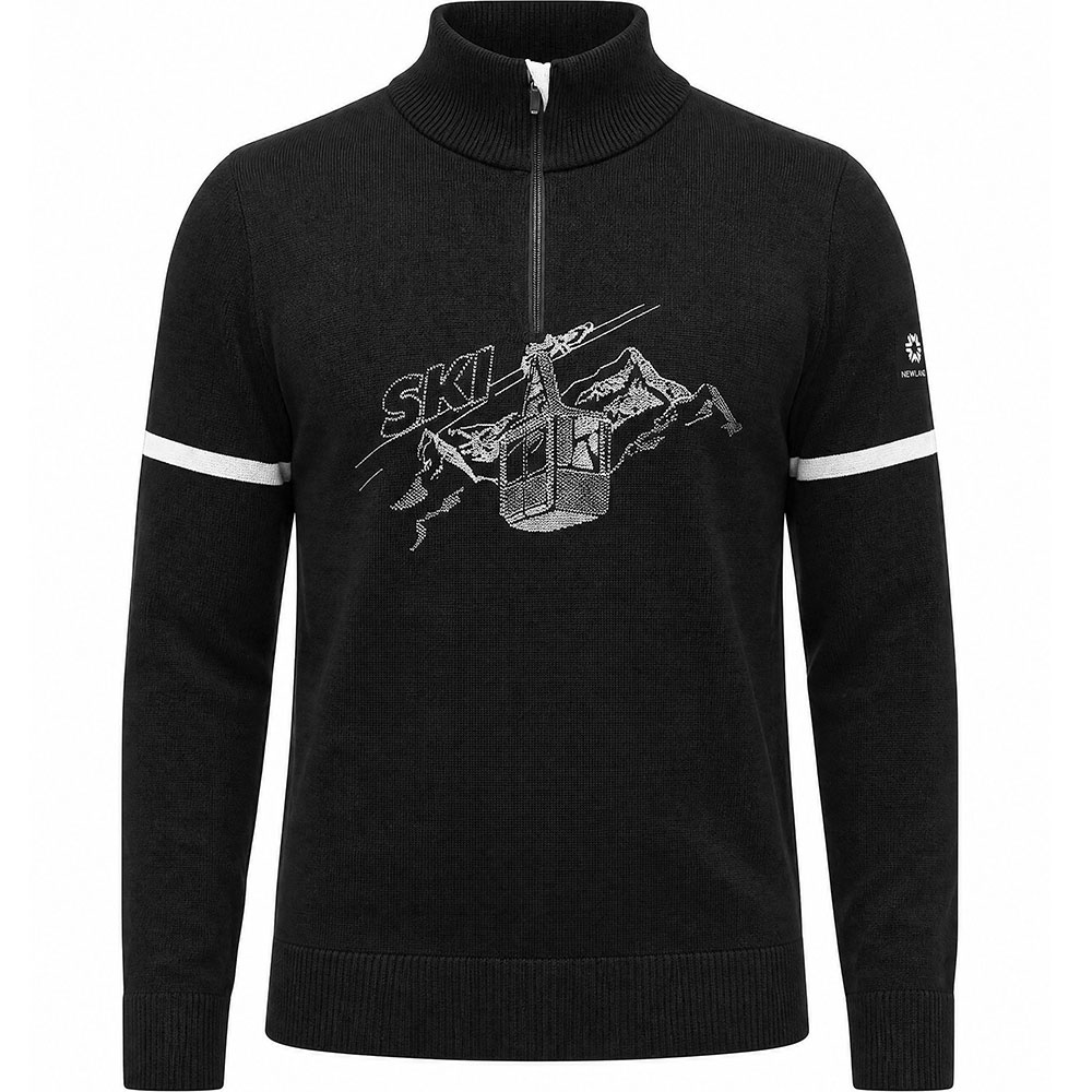 Newland Herren Merino Troyer VIRETH black - M
