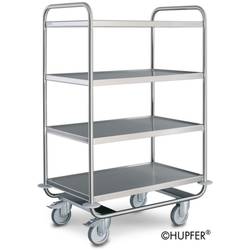 HUPFER 01.1235.2 Etagenwagen Feststeller Edelstahl rostfrei Traglast (max.): 200 kg Edelstahl