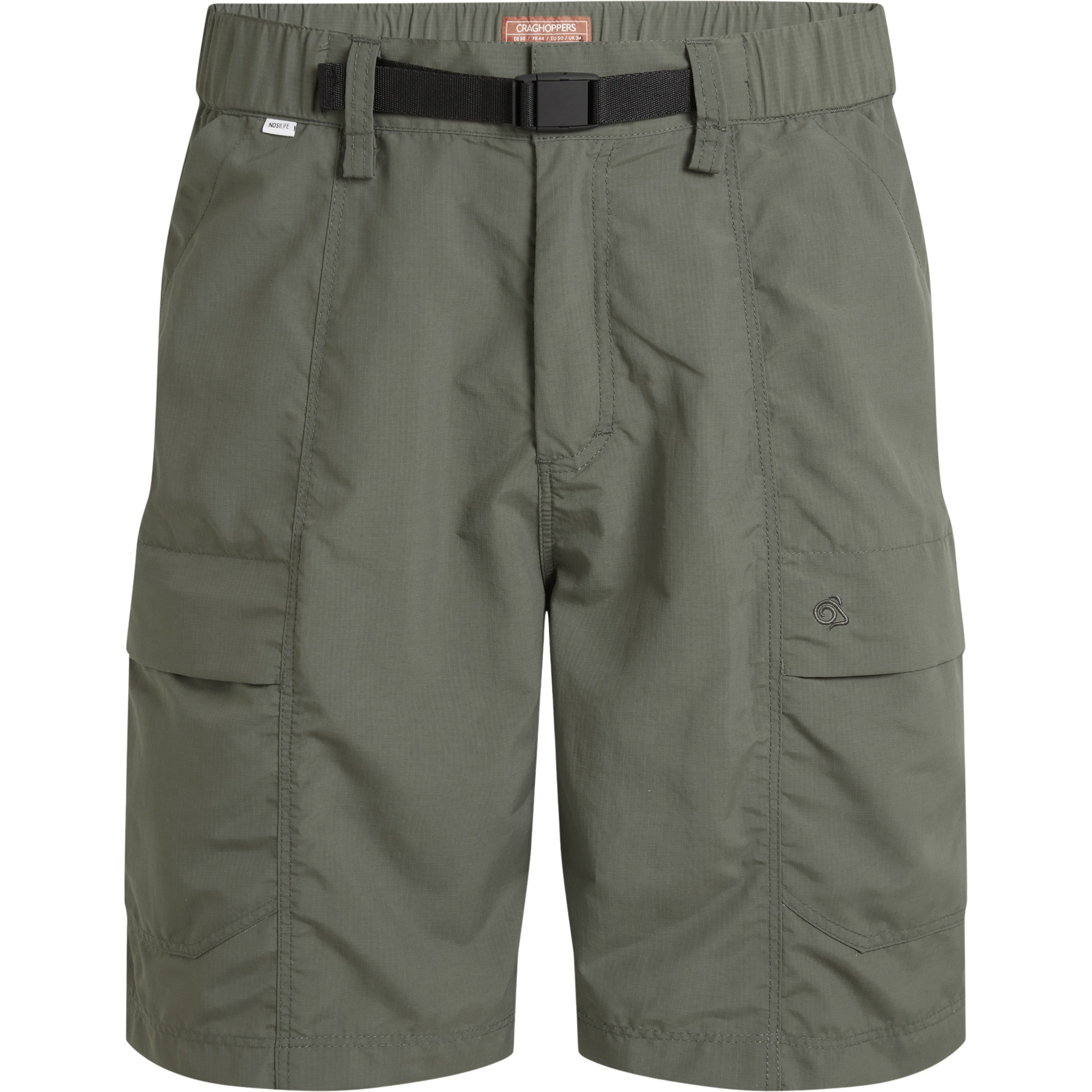 Craghoppers Nosilife Kadin Cargo Herren Kurze Hosen oliv Größe 3XL Camping Elastisch Wasserabweisend