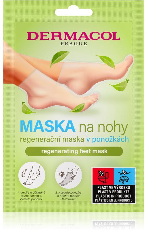 Dermacol Foot Mask chaussettes hydratantes effet régénérant 1 une paire de