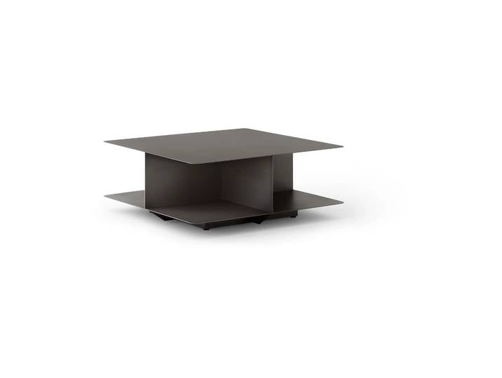 &Tradition Develius EV3 Couchtisch Steel stone grey, Ø89x40 cm