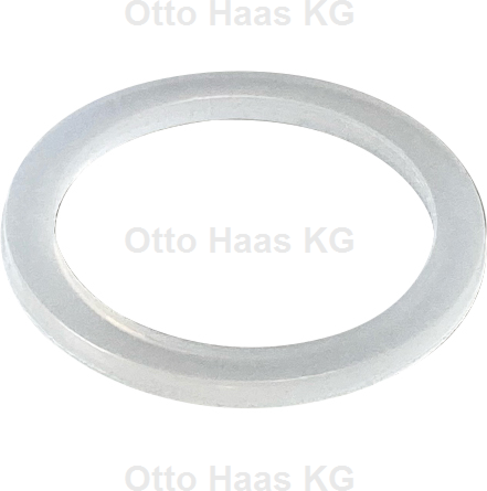 HAAS Wasserzähler-Dichtung 6119 29x37x2mm, 1", für Kaltwasser, weiß