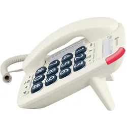 Motorola Cordless landline phone CT200 white, Telefon, Weiss