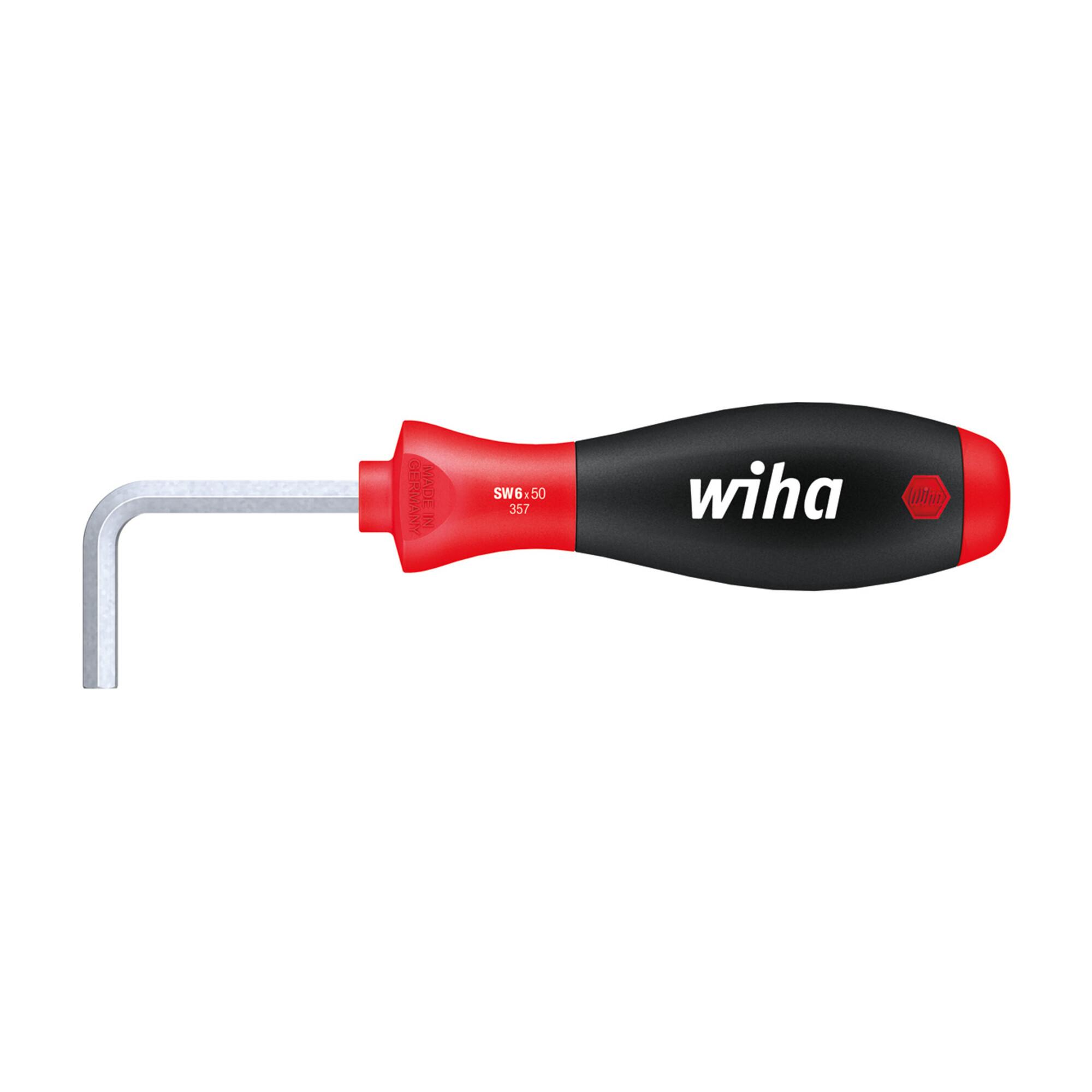 Wiha Schraubendreher SoftFinish® Sechskant abgewinkelt 5, 156 mm (26232)