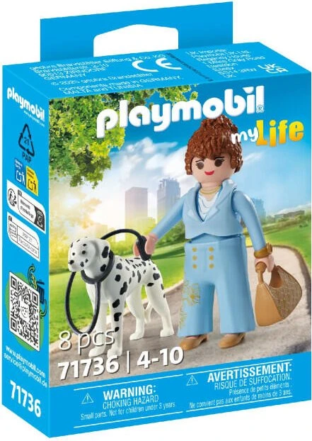 Playmobil 71736 Managerin mit Dalmatiner