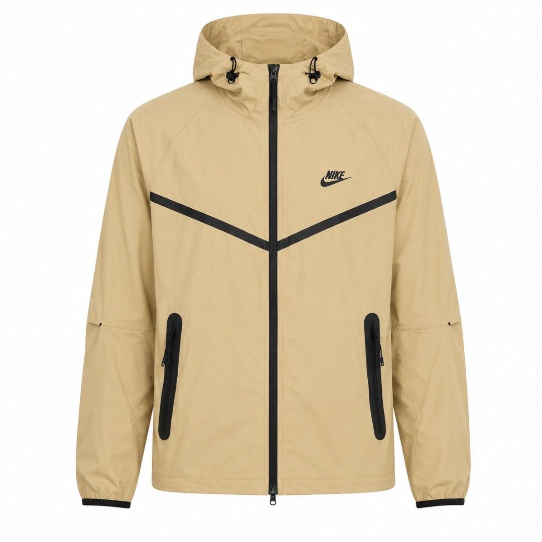 Nike Tech Woven Full-zip Khaki Jacke