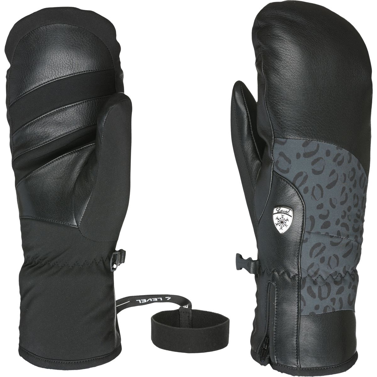 Level Iris W Mitten black-camo (26) 7,5 3265WM-26-7,5