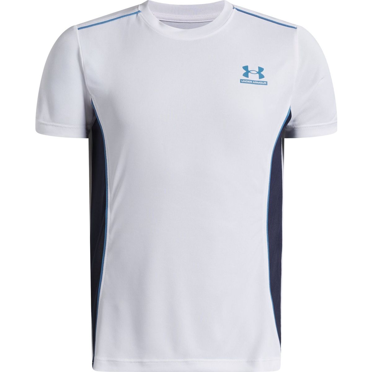 Under Armour Tech Sport SS white aegean blue (100) XS 6012349-100-YXS