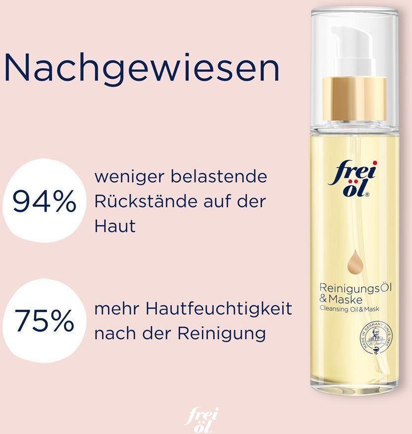 Frei ÖL ReinigungsÖl & Maske 2x 2x100 ml Öl