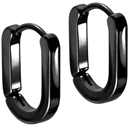 Chirurgenstahl Ohrclicker Creolen OVAL