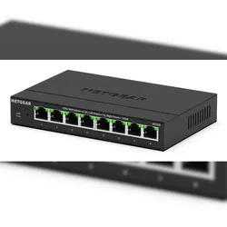 Netgear MS308E, Unmanaged, 2.5G Ethernet (100/1000/2500), Vollduplex, Wandmontage