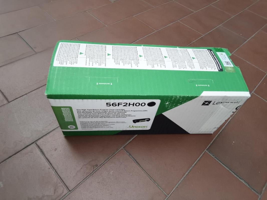Lexmark 56F2H00 tonercartridge, zwart, 1 stuk