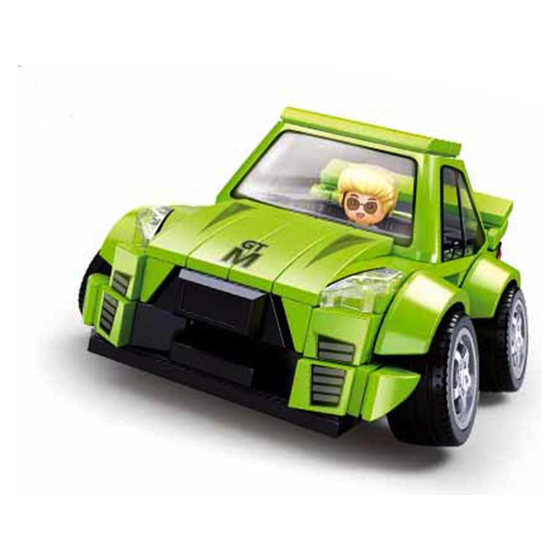 Sluban Rennauto grün, 168 Teile (M38-B1205C)