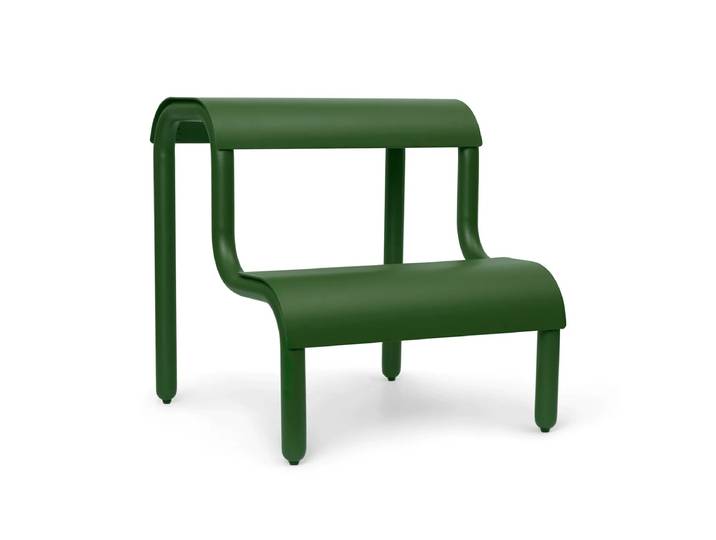 Ferm Living - Up Step Multifunktionaler Hocker, forest green