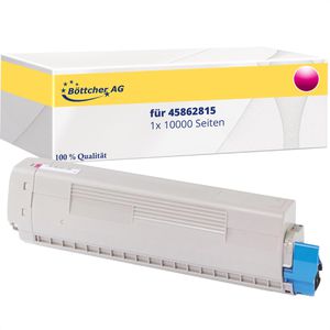 kompatibel für Oki 45862815, 10000 Seiten, magenta