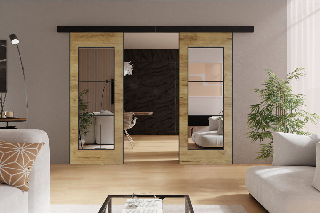 Brayden Studio DOOR TORI 2 Beige 194cm x 205cm