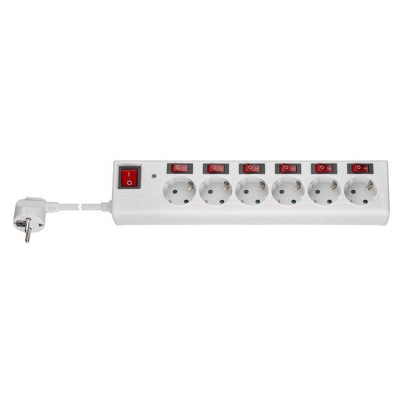 Goobay Steckdosenleiste (6x, CEE 7/3, 1.40 m) (72568)