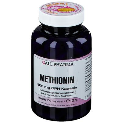 Methionin 500 mg GPH Kapseln 180 St
