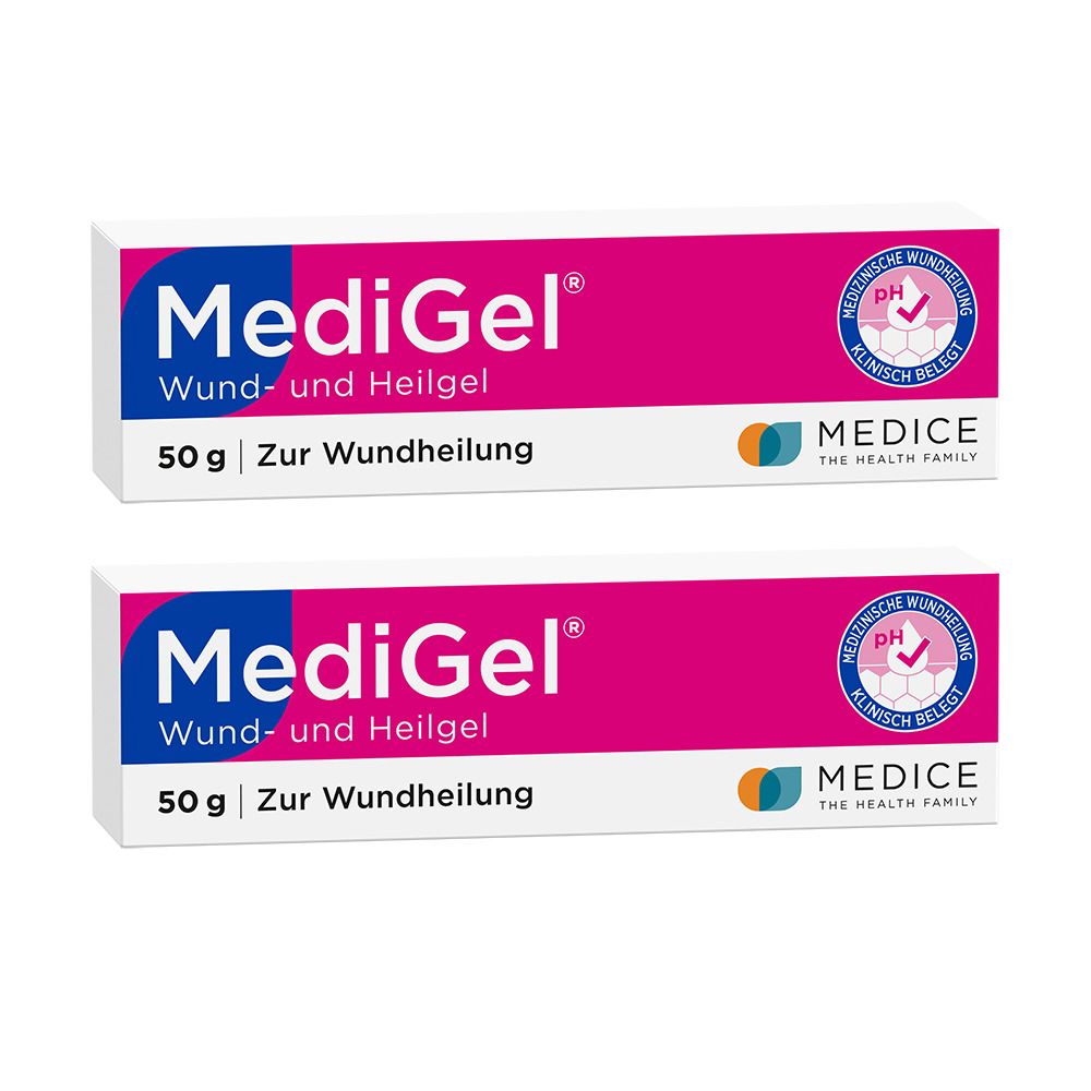Medigel Wund- UND Heilgel 2x 2x50 g Gel