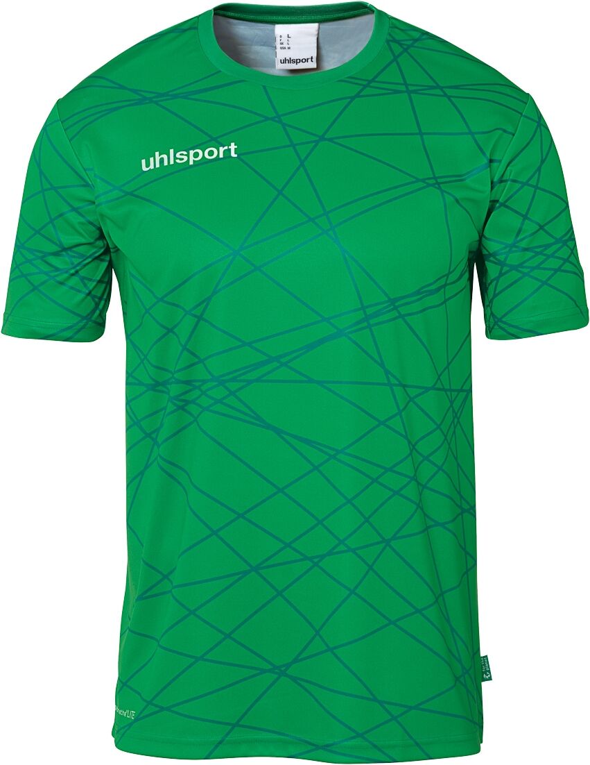 Trainingsshirt UHLSPORT "Trainings-T-Shirt Prediction", Herren, Gr. XL, grün, Obermaterial: 100% Polyester Pol. recyc.., Shirts Trainingsshirt