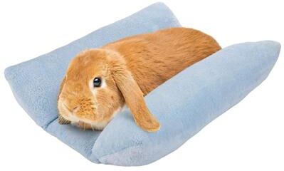 Uplift Essentials Thickened Soft Double Sided Bunny Bed Mat blue