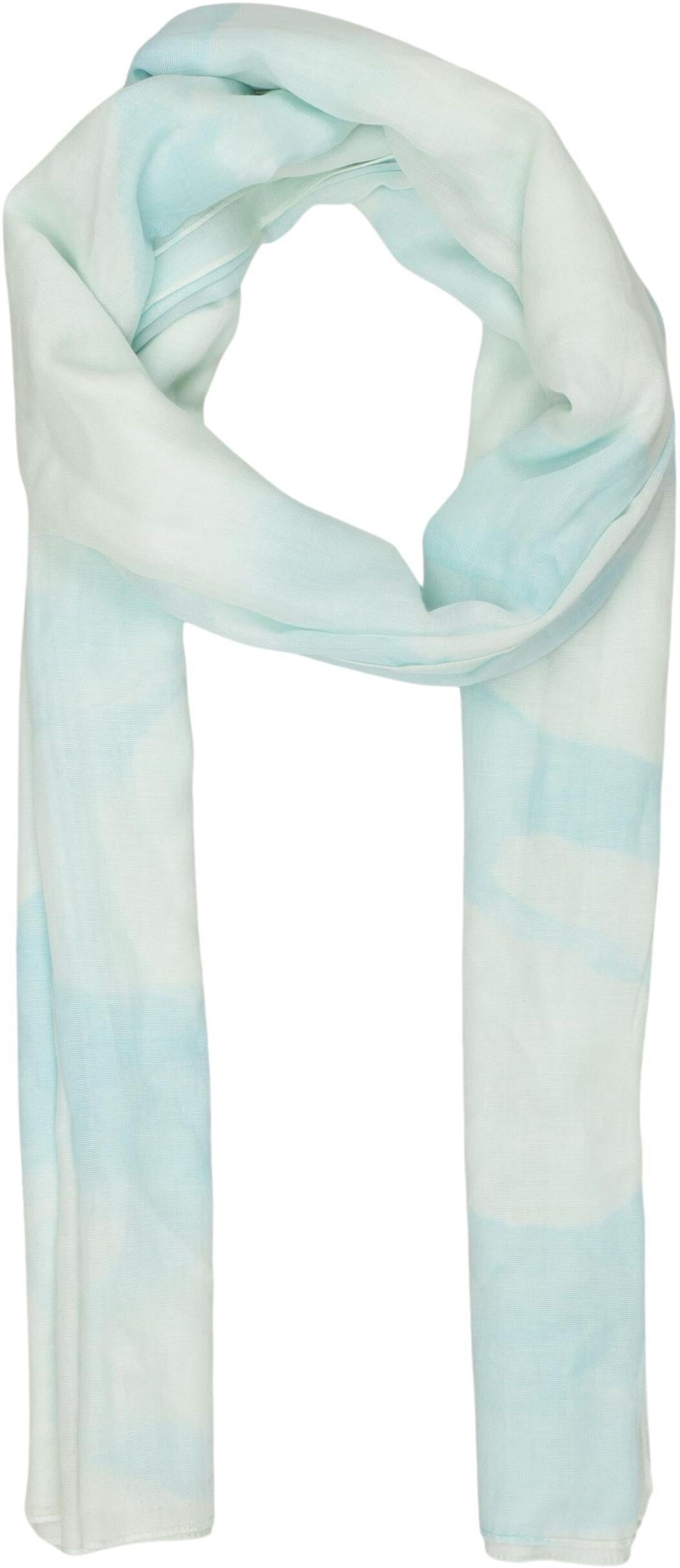 Escada Damen Schal oder Tuch, Hellblau, Baumwolle - Second Hand