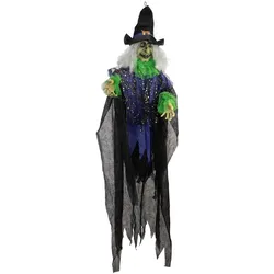 EUROPALMS Halloween Figur Hexe Lisbeth, 200cm