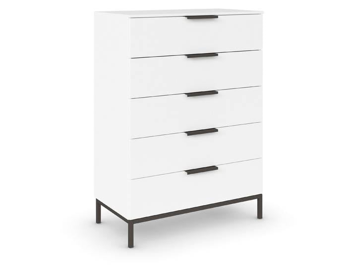 rauch Kommode »Flipp« mit Fußgestell - 80x42x111cm - weiß -